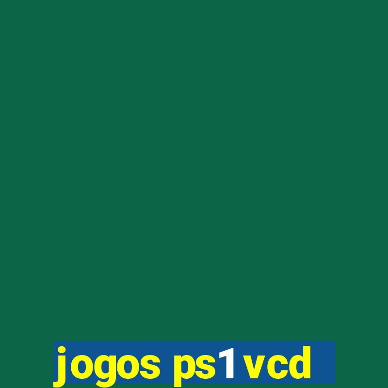 jogos ps1 vcd